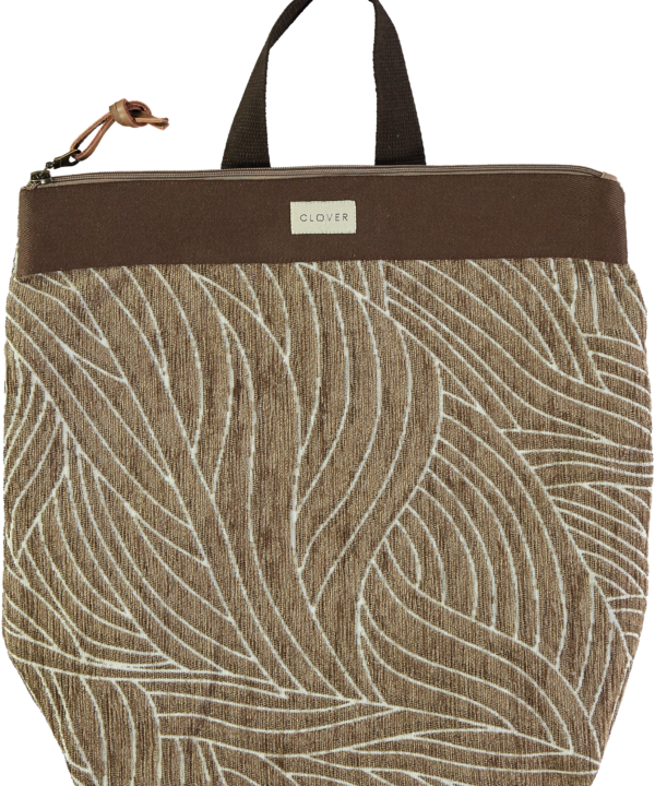 Mochila urbana CLOVER Bcn Zafiro marrón