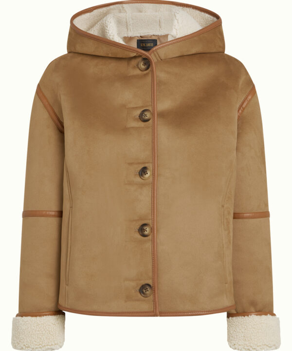 King Louie Chaqueta capucha borrego Iva Lammy 10639 091 F King Louie Chaqueta capucha borrego Iva Lammy 10639 091 F