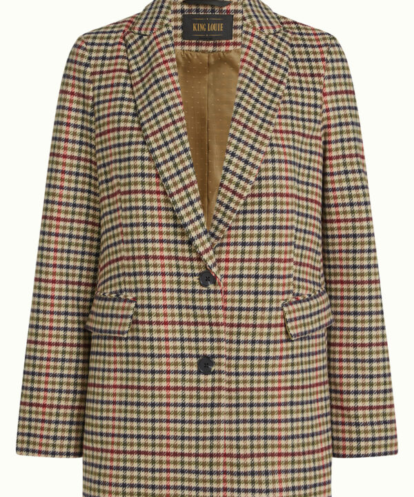 King Louie Espana americana blazer cuadros Tula Basso Check 10626 077 F King Louie Espana americana blazer cuadros Tula Basso Check 10626 077 F