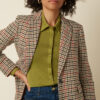 King Louie Espana americana blazer cuadros Tula Basso Check 10626 077 MF