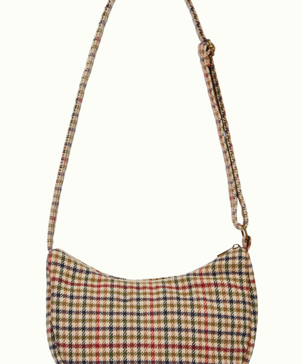 Alternative view of Bolso Fanny KING LOUÏE Basso check cuadros