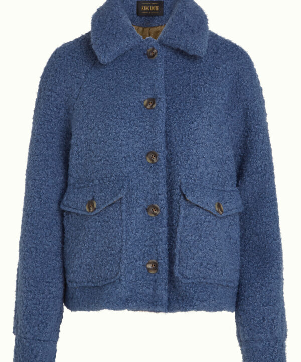 King Louie Espana chaqueta corta azul Sylvie Chopsui 09936 488 F King Louie Espana chaqueta corta azul Sylvie Chopsui 09936 488 F