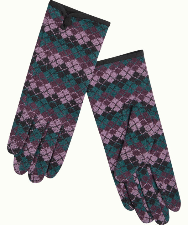 Alternative view of Guantes KING LOUÏE Chicago rombo