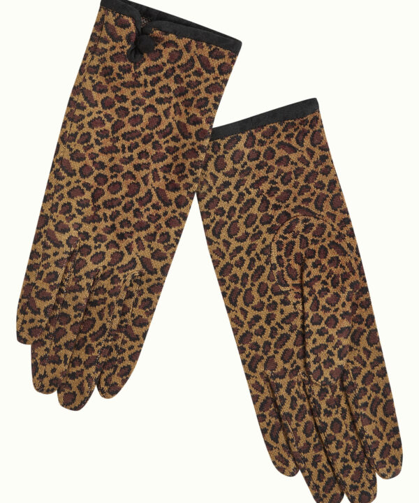 Alternative view of Guantes KING LOUÏE Africa animal print