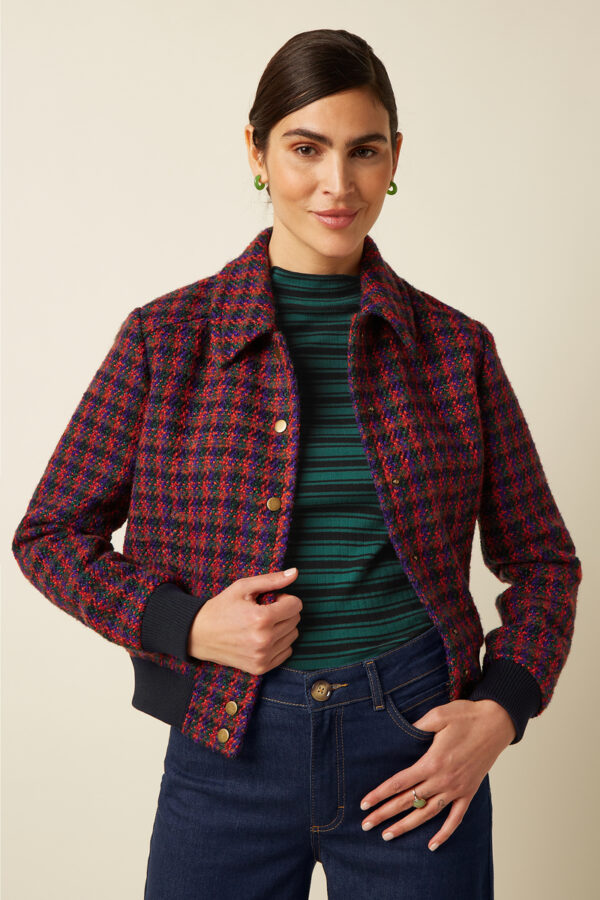 King Louie chaqueta bomber Isa Rosey rojo 10641 216 B e1790881322916 Chaqueta Isa KING LOUÏE Rosey