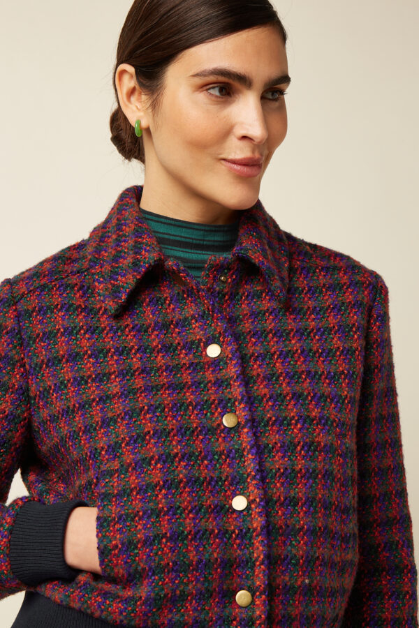 King Louie chaqueta bomber Isa Rosey rojo 10641 216 MB e1790881344833 Chaqueta Isa KING LOUÏE Rosey - Imagen 2
