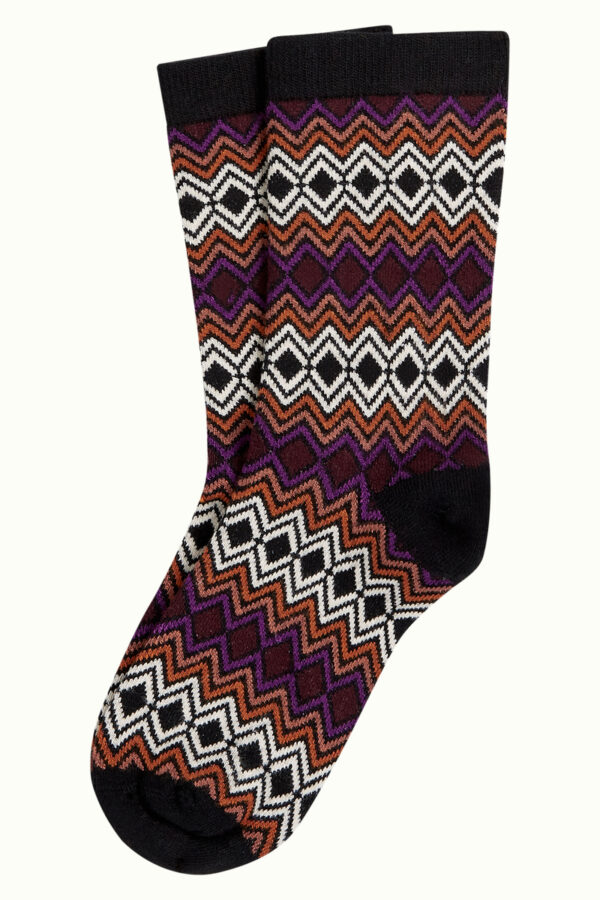 King Louie par calcetines retro mitjons molones Rory geometrico 11015 001 F e1791023524429 Calcetines 1 par KING LOUÏE Rory geométrico