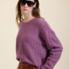 Meisie jersey textura trenzas malva buganvilla meisie M42K09AZL 3