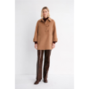 Mus Bombon abrigo largo medio lana camel 16202DEW CAMEL 1