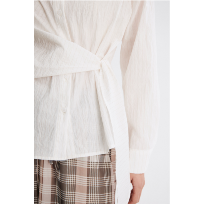 Alternative view of Camisa MUS & BOMBON Halley nudo lateral
