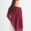 Mus Bombon capa punto alpaca cuello redondo musbombon fucsia capa lumen Mus Bombon capa punto alpaca cuello redondo musbombon fucsia capa lumen