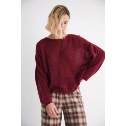 Jersey oversize cuello redondo MUS & BOMBON Lumen