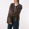 PAN chaqueta cardigan marron P.A.N producto basico FALL 26 ECOMMERCE PAN 66