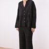PAN pantalon cuadros P.A.N producto basico 2603124BCap Pantalon Cuadros Grises