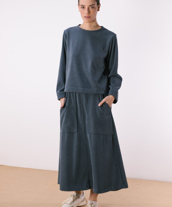 PAN producto basico 2603121Cap Falda Azul FALL 26 ECOMMERCE PAN 50