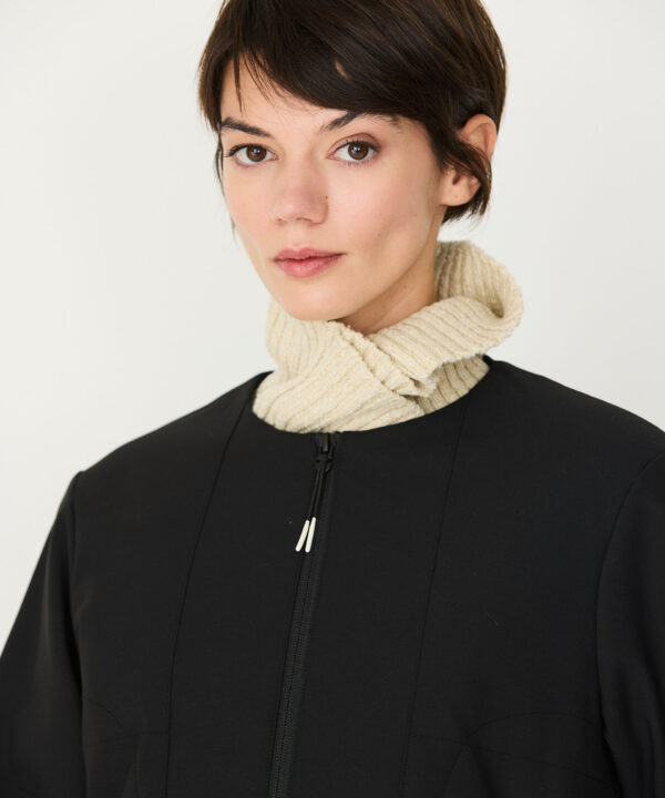 SKFK Abrigo Laura negro anorak wct00040 02n 2
