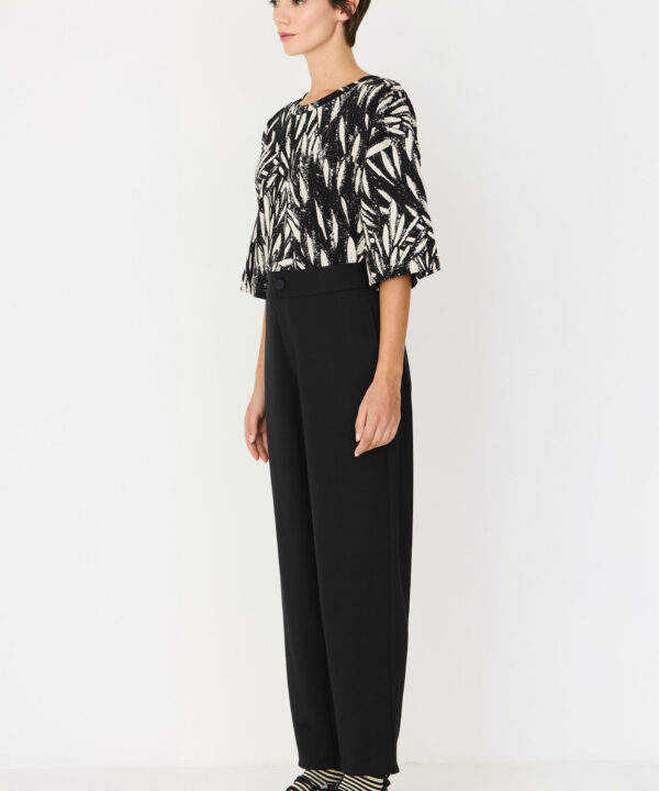 SKFK Pantalon soraia negro carrot wtr00641 02n 2