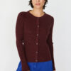SKFK Sueter cardigan punto corto Ekilore granate wsw00817 0r9 1