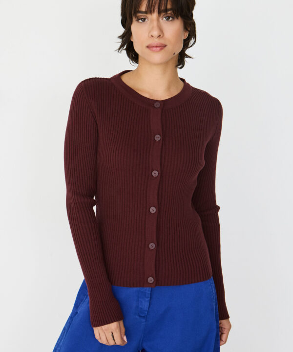 Suéter cardigan corto SKFK Ekilore