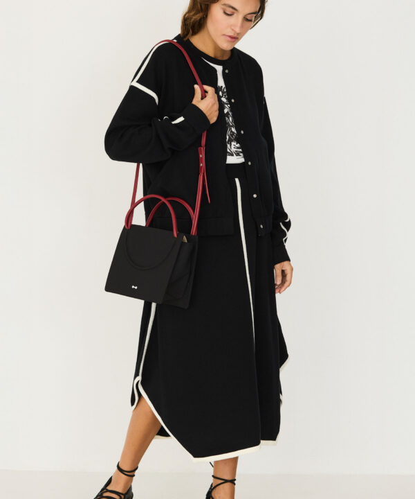 SKFK sueter bomber cardigan chaqueta Galar negro wsw00824 02n 2