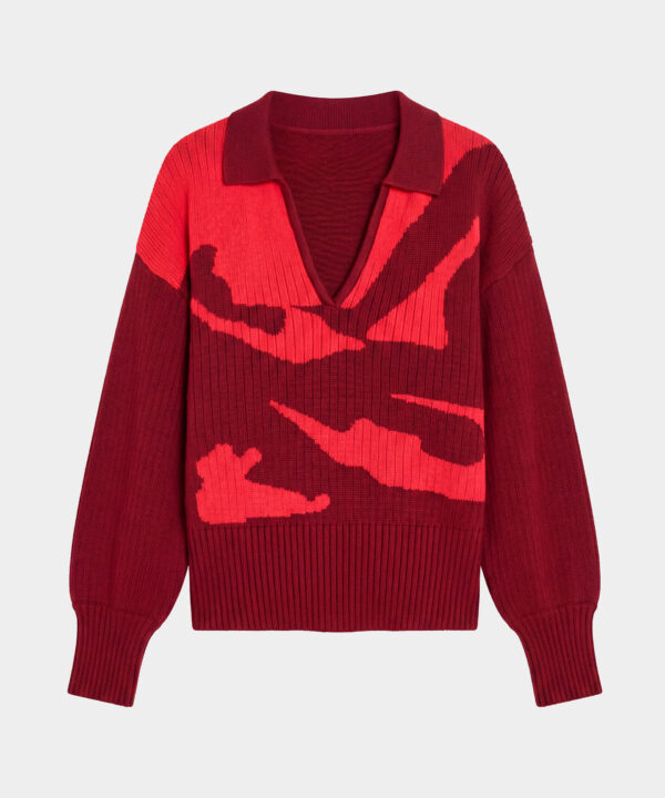 SKFK sueter polo loiola rojo WSW00829 1R8 F261R8 5
