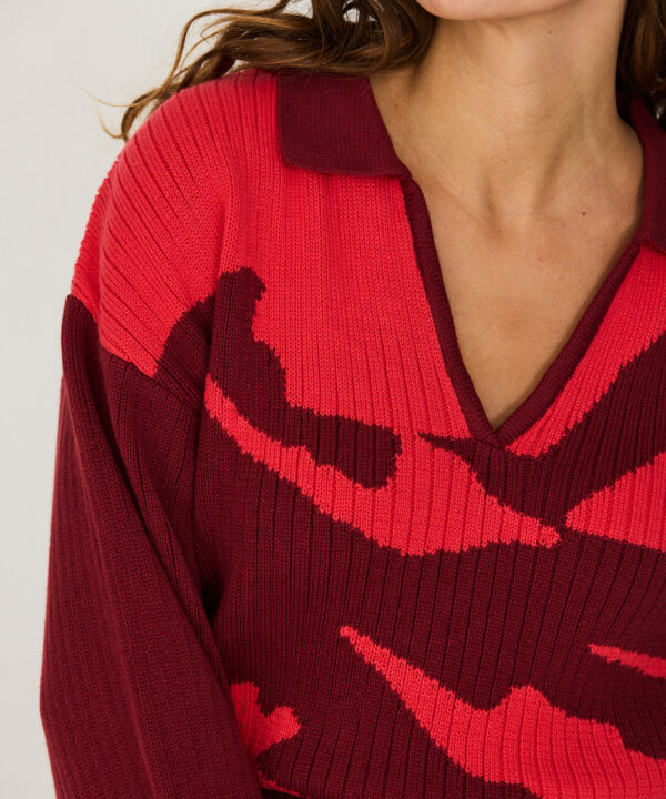 SKFK sueter polo loiola rojo wsw00829 1r8 2