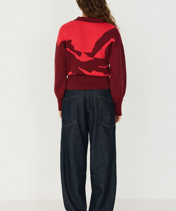 SKFK sueter polo loiola rojo wsw00829 1r8 4