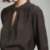 Blusa fluida SKATÏE jaretas