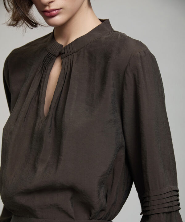 Blusa fluida SKATÏE jaretas