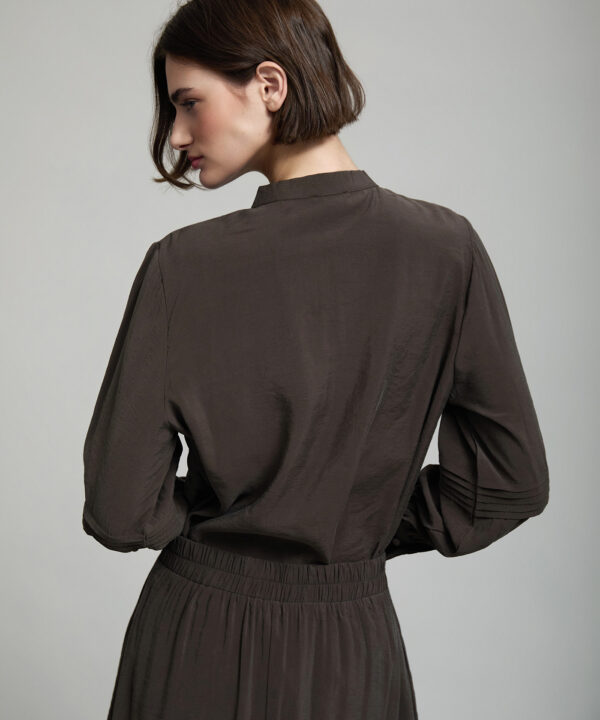 Alternative view of Blusa fluida SKATÏE jaretas