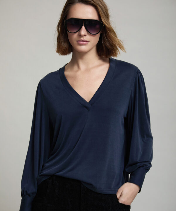 Camiseta modal SKATÏE cuello en V