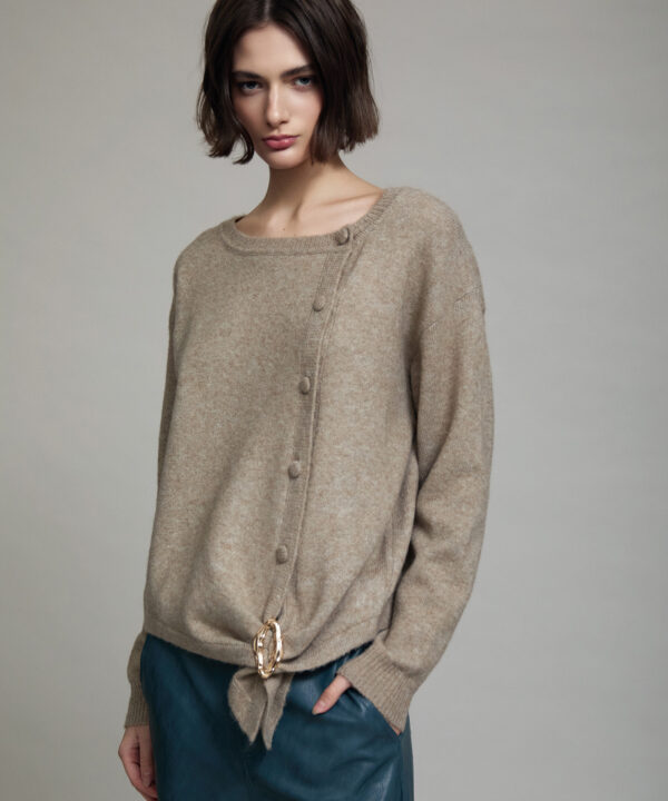 Cardigan SKATÏE con botones y hebilla