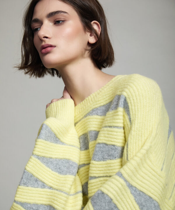 Skatie jersey de punto intarsia con ondas Skatie S209K06SNL 03