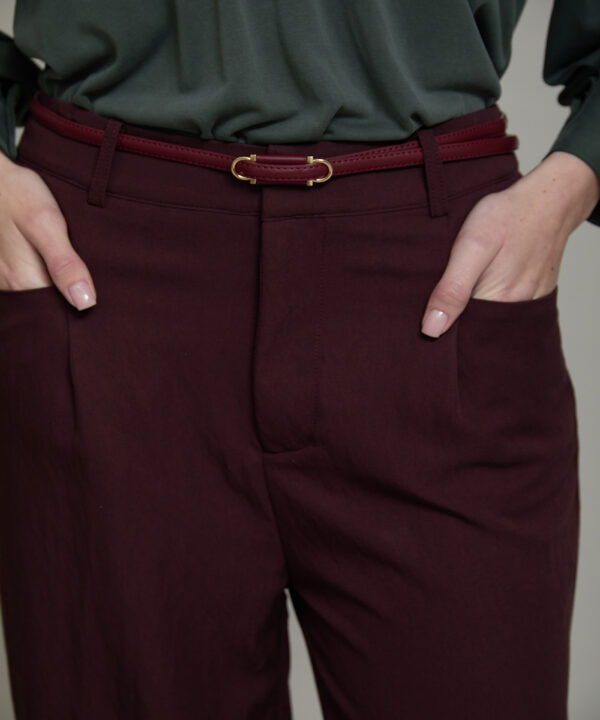 Skatie pantalon twill fluido granate skatie S05P165WND 04