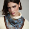 Skatie panuelo cuadrado a cuadros azules skatie S204A04CRG 04